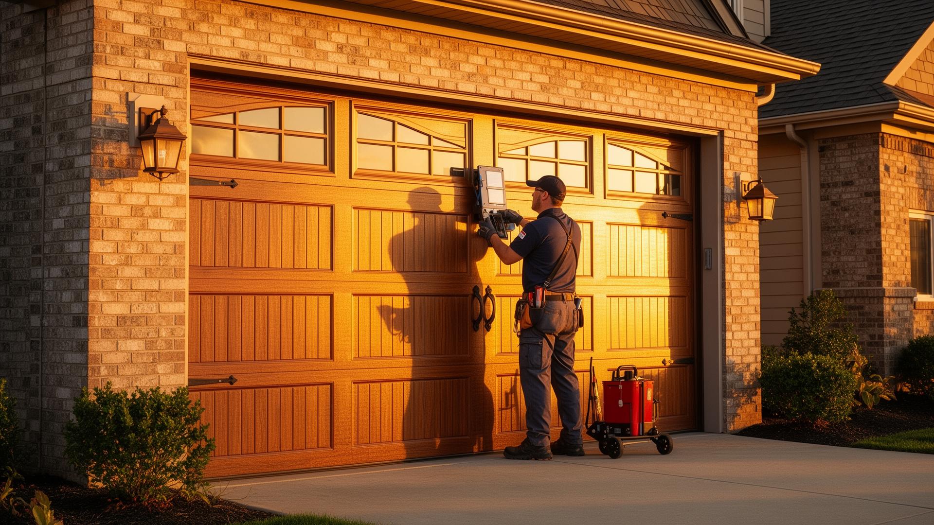 Professional garage door installation and repair service by Alsea Garage Doors